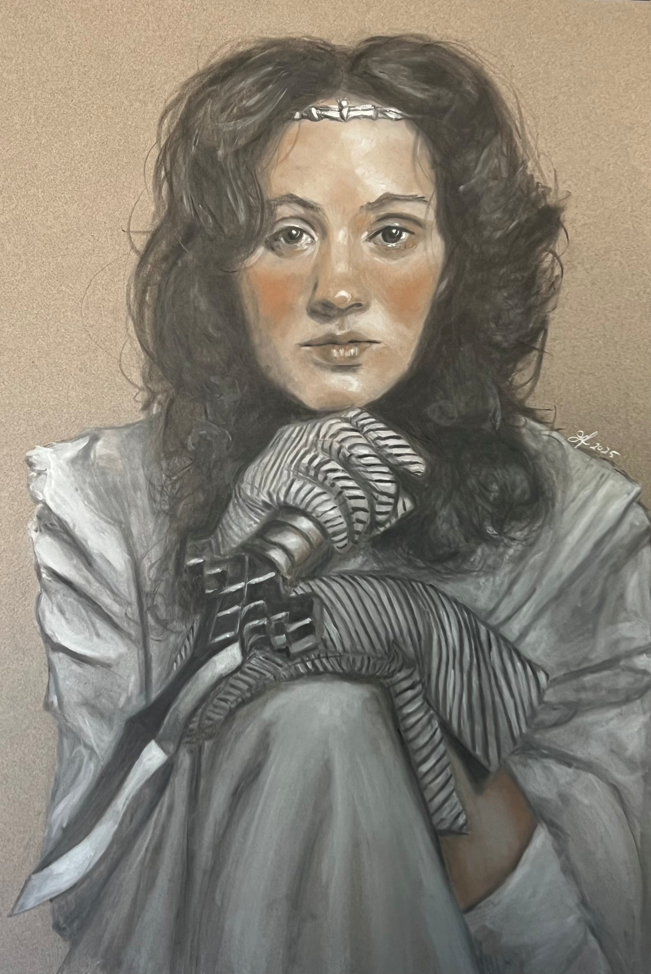 Jen Cromarty - 'Jenell has a dagger' limited edition prints